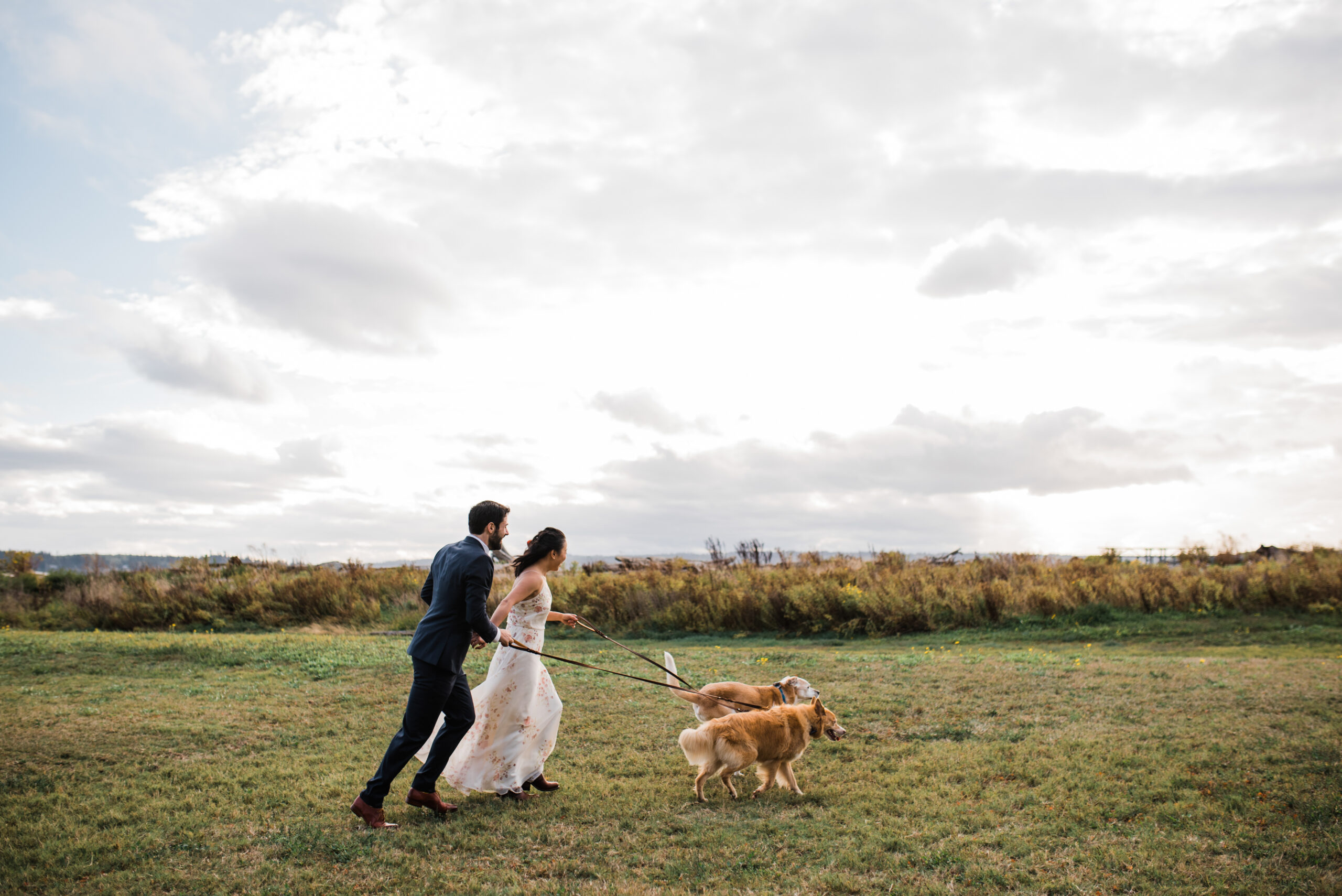 Shorefront Wedding at the Beautiful Cama Beach | Chris + Ann