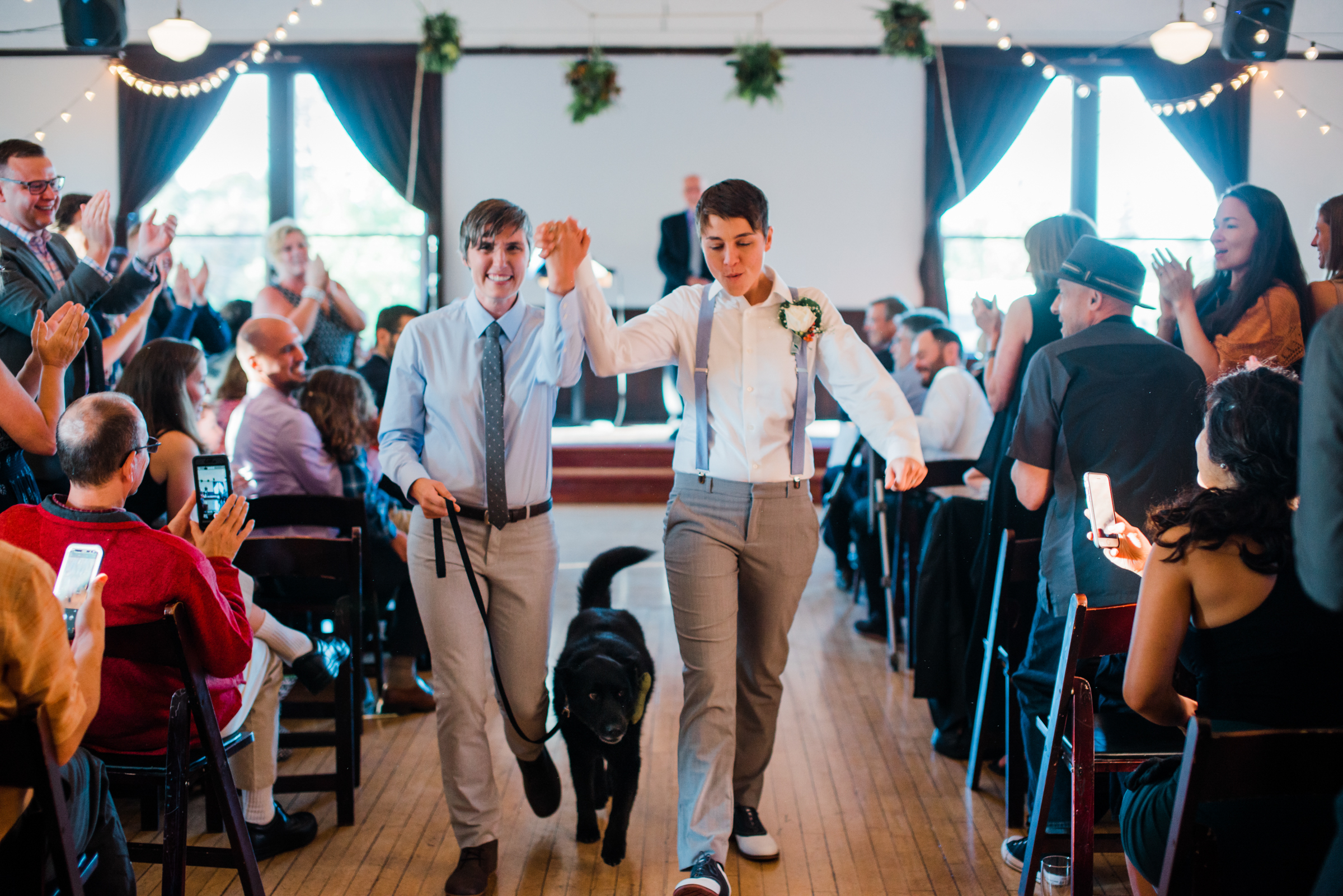 Intimate Portland Wedding at Village Ballroom | Kerith + Tara