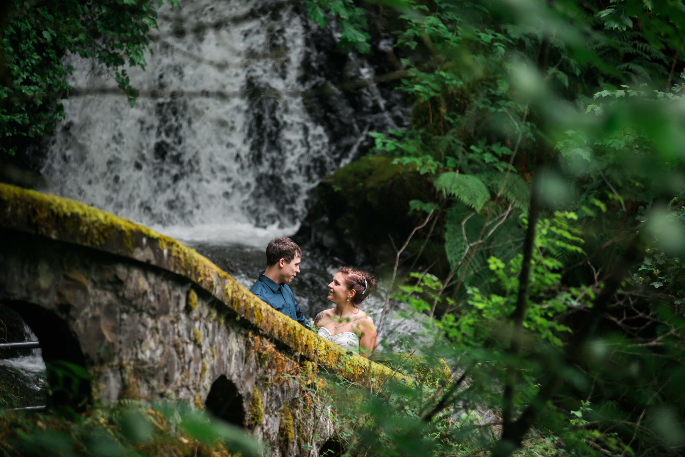 Intimate Waterfall Elopement in the Columbia River Gorge | Halie + Ryan