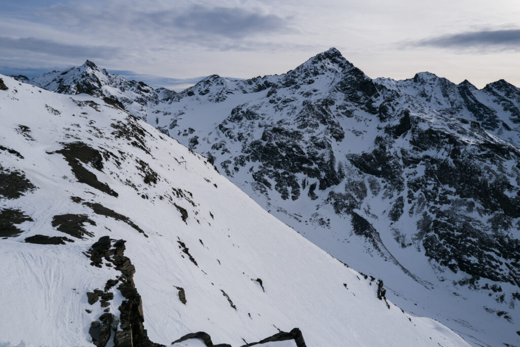 Snowcapped views